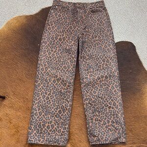 Leopard Print Pants